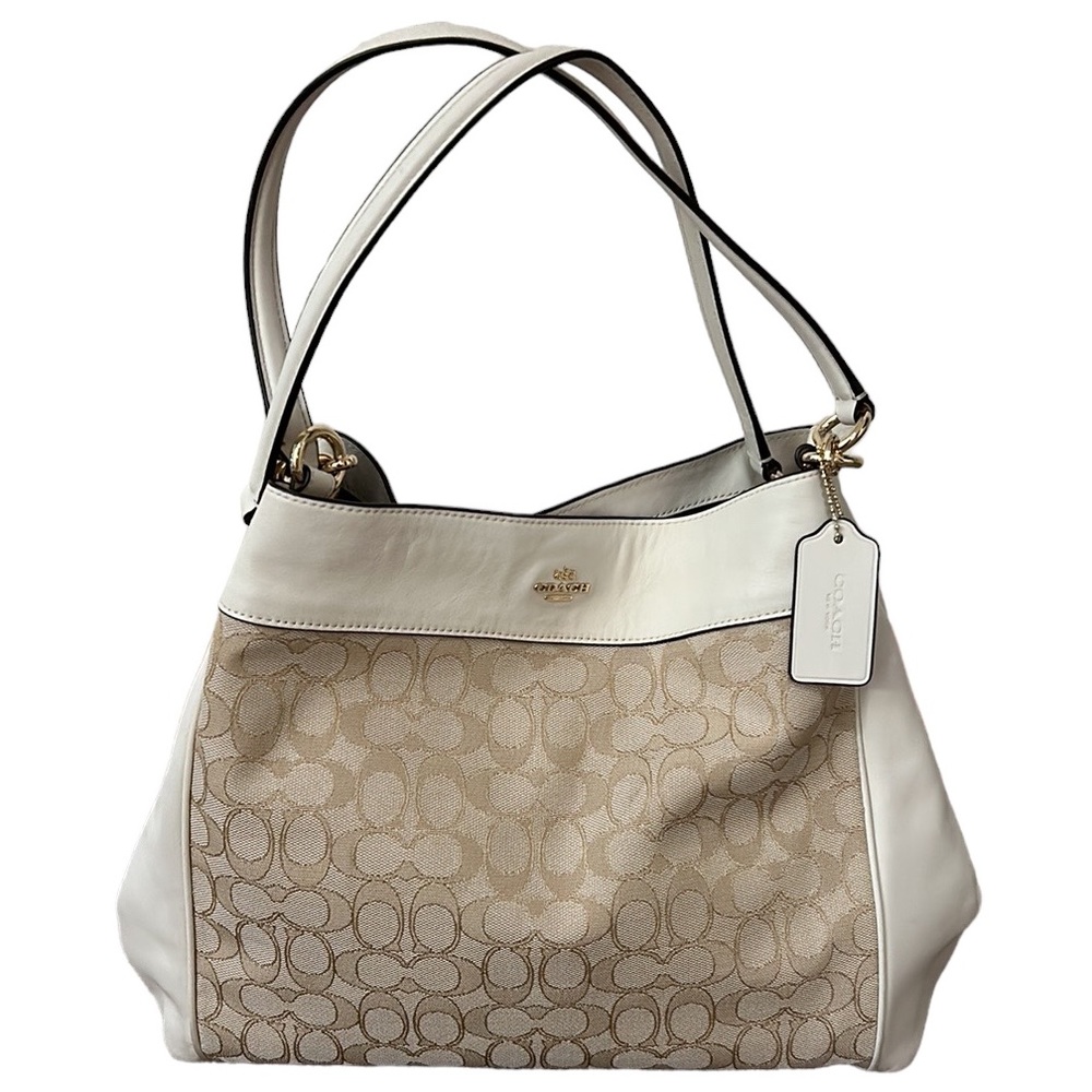 COACH Lexy Signature Shoulder Bag